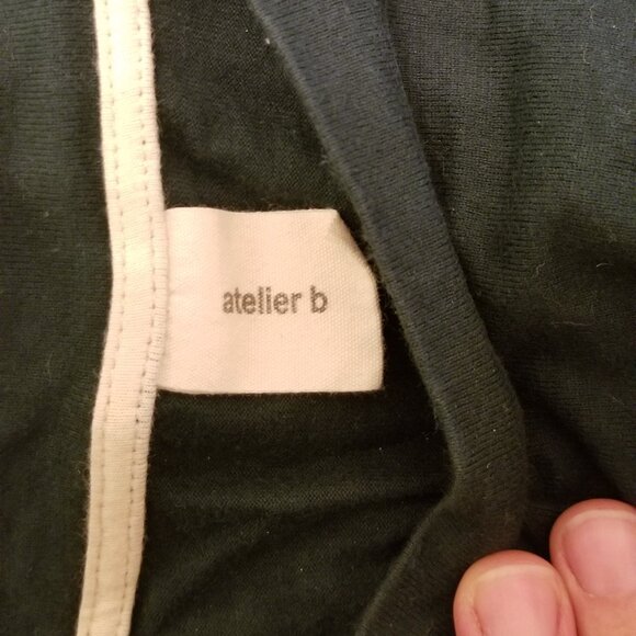 Atelier B Men's T shirt Emerals Green size S - Picture 2 of 3